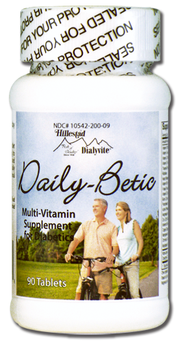 Dialyvite&reg; Daily-Betic - Multi-Vitamin Supplement for Diabetics HP200